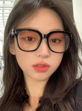 gm黑色大框墨镜男生高级感ins网红2026年新款潮胖脸显瘦太阳眼镜