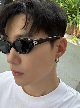 2026猫眼墨镜男百搭痞帅高级感遮阳偏光太阳眼镜女宇宙闪烁请注意