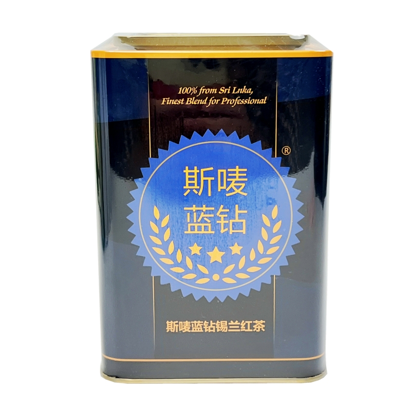 斯唛蓝钻锡兰红茶600g罐进口红茶粉原料奶茶店专用水果茶港式奶茶 - 图3