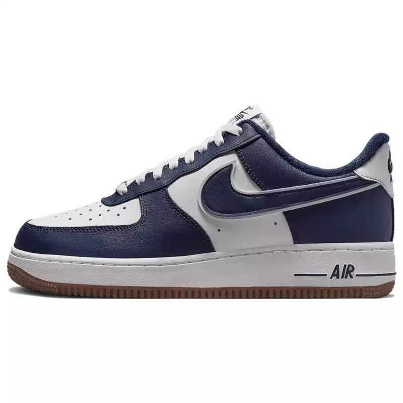 Cs Nike Air Force 1 Low AF1白蓝 生胶底休闲板鞋 DQ7659-101 - 图3