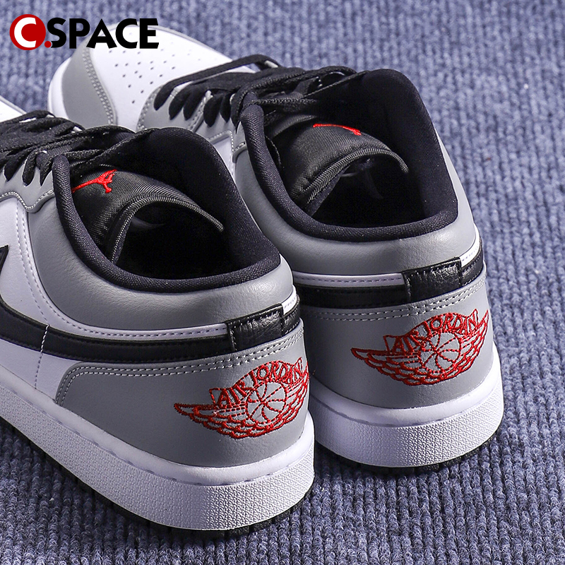 Cspace MS Air Jordan 1  AJ1烟灰黑白灰影子板鞋553558-030