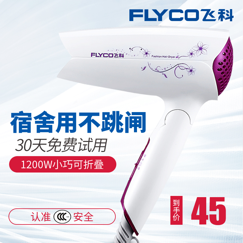 飛科電吹風機家用小功率宿舍用學生行動式迷你可摺疊酒店