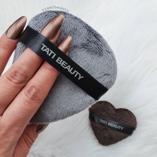 Precia定妆粉扑粉底液高光绒毛蜜粉扑tati beauty散粉扑blendiful - 图2