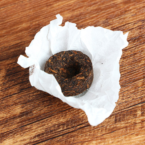 茶马世家普洱熟茶正宗云南勐海陈年老茶原味普洱迷你小沱茶150g - 图2