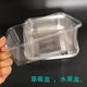 Square Strawberry Watermelon Box Tray Disposable Plastic