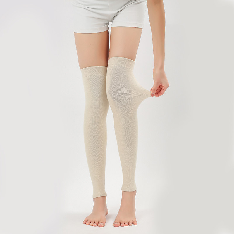 纯棉护腿春夏女男薄长款过膝袜套护膝盖防寒保暖防滑老寒腿护小腿,淘宝优惠券,粉丝福利购,淘宝优惠卷
