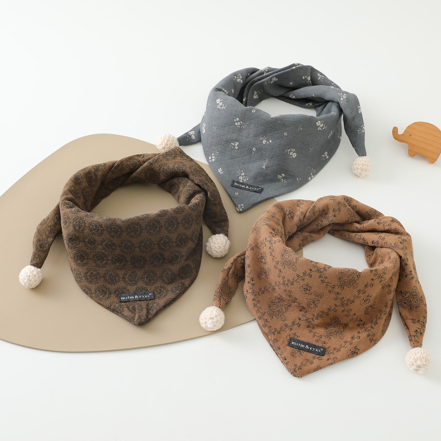 ins韩系儿童围巾秋冬季三角巾男女宝宝出游防风保暖纯棉围脖春天,淘宝优惠券,粉丝福利购,淘宝优惠卷