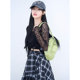 ເສື້ອຢືດ lace hollow pleated ພາສາຍີ່ປຸ່ນ
