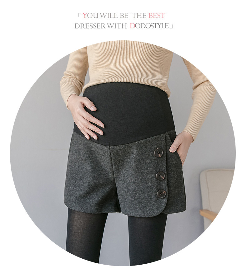 孕妇短裤秋冬外穿潮妈新款打底裤 慈颜孕妇打底裤