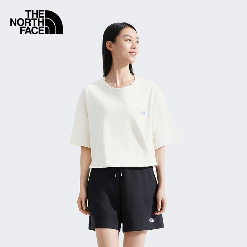 北面男女同款纯棉印花短袖T恤户外透气夏新款TheNorthFace|8D85,淘宝优惠券,粉丝福利购,淘宝优惠卷