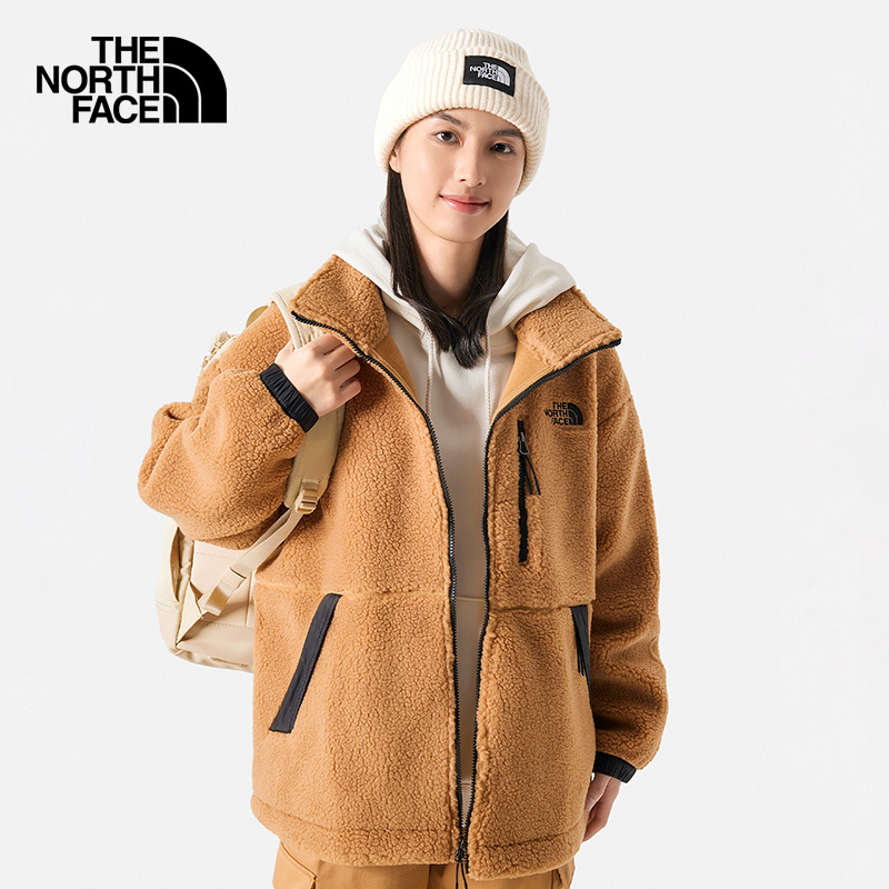 TheNorthFace北面仿羊羔绒女户外轻便舒适保暖外套抓绒衣|81S2 - 图2