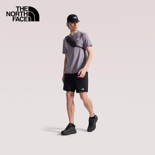 北面短袖男T恤Shadow运动户外速干防晒抑臭夏TheNorthFace|83TO - 图0