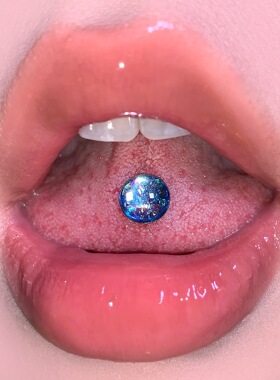 舌钉钛合金外螺旋满天星