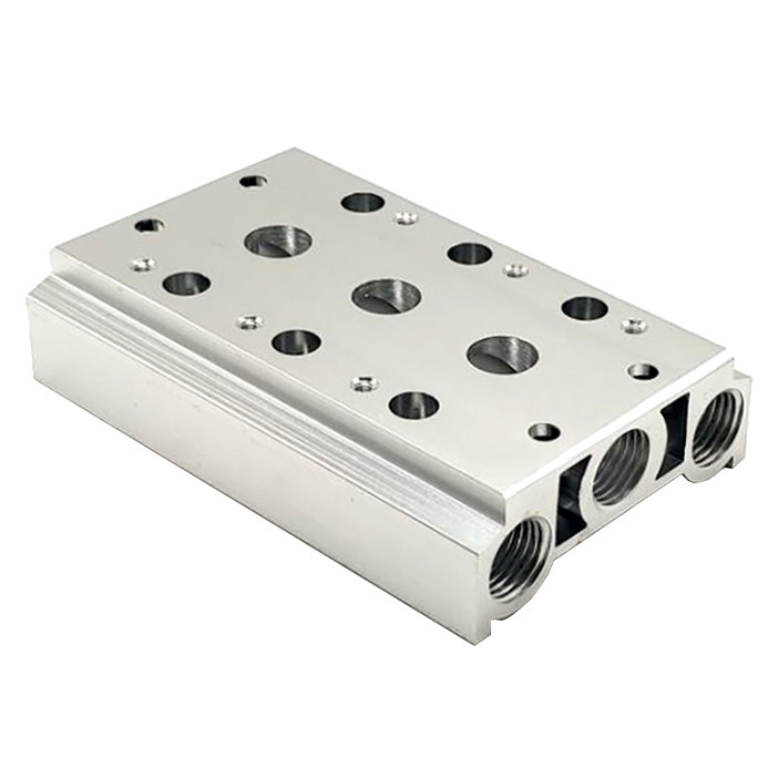 电磁阀阀板底座4V210汇流板盲板垫片亚德客电磁气动阀集装板 200M,淘宝优惠券,粉丝福利购,淘宝优惠卷