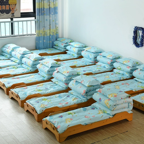 Одеяло для детского сада, хлопковый детский комплект, 3 предмета, постельные принадлежности