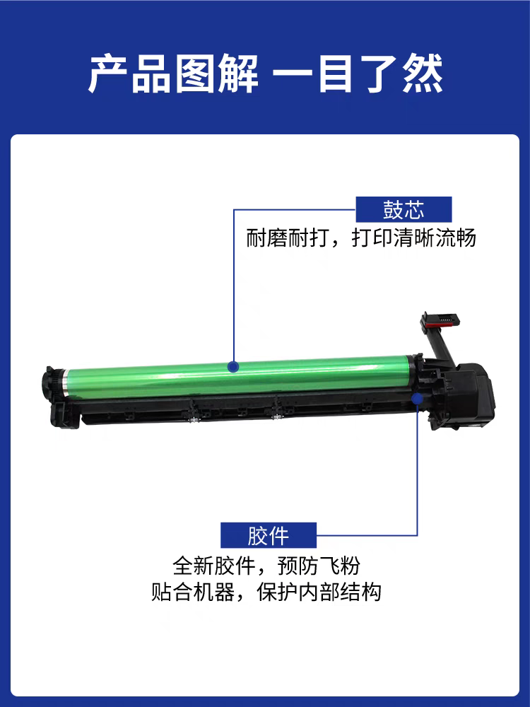 适用夏普MX-238CU套鼓AR2048N 2348 2658N硒鼓 SF201N复印机 鼓架 - 图1