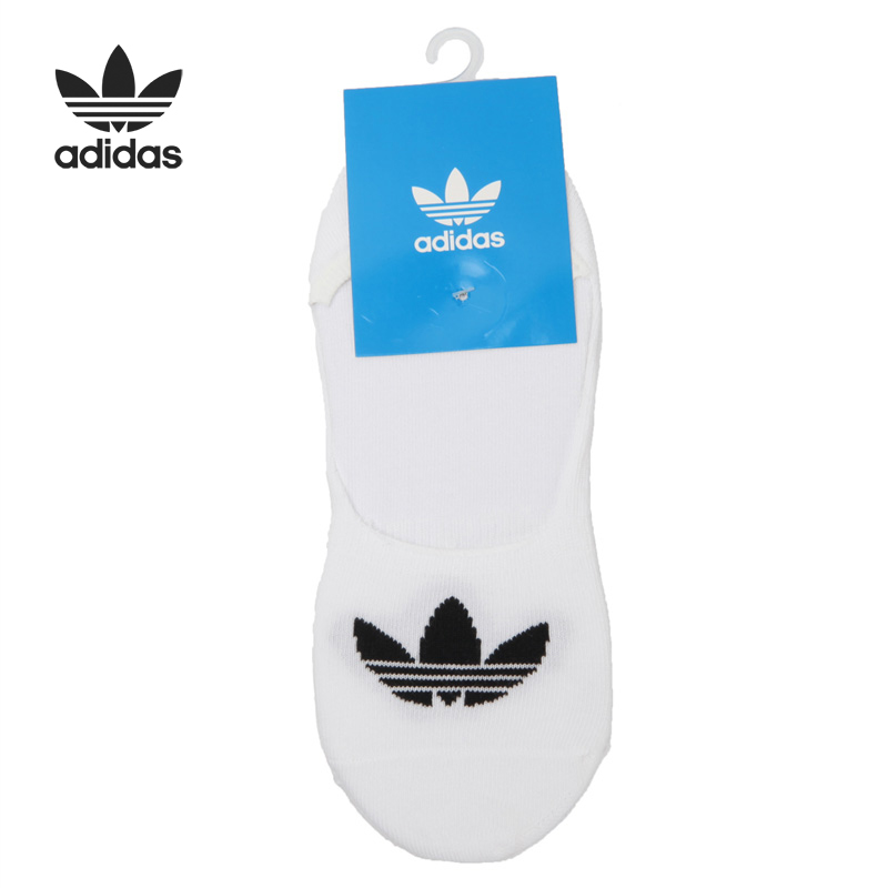 Adidas/阿迪达斯正品三叶草 NO SHOW SOCK 3P男女袜子CV5941 42-图1