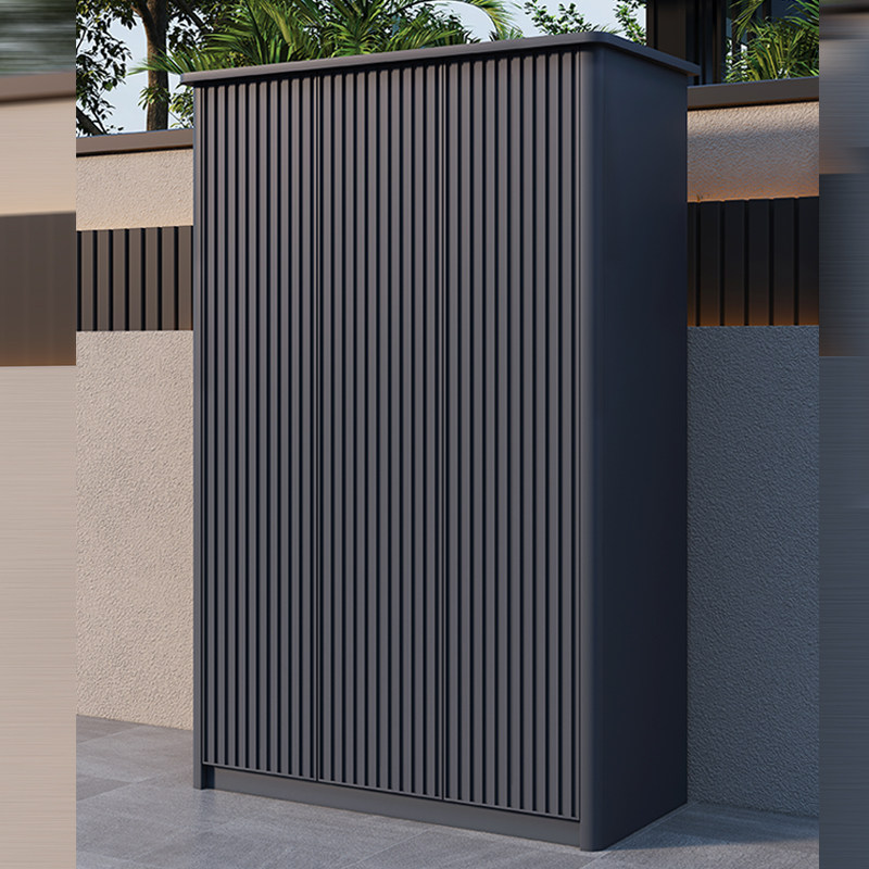 铝合金户外阳台花园庭院别墅门口防水防晒大容量储物柜工具收纳柜,淘宝优惠券,粉丝福利购,淘宝优惠卷