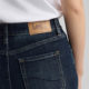 Lee26 new spring and summer five-pocket slim fit flared jeans dark blue women's trend