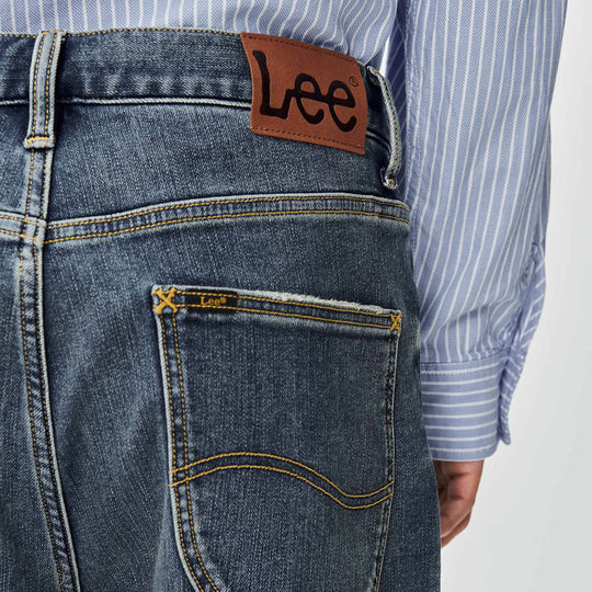 【张凌赫同款】Lee暖fufu商场款25冬新EasyRider761阔腿男牛仔裤