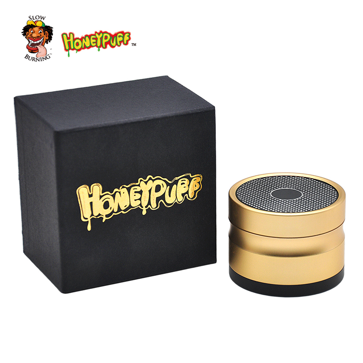 高品质Honey puff四层 磨烟器 碎烟器Grinder手动 60mm直径 - 图0