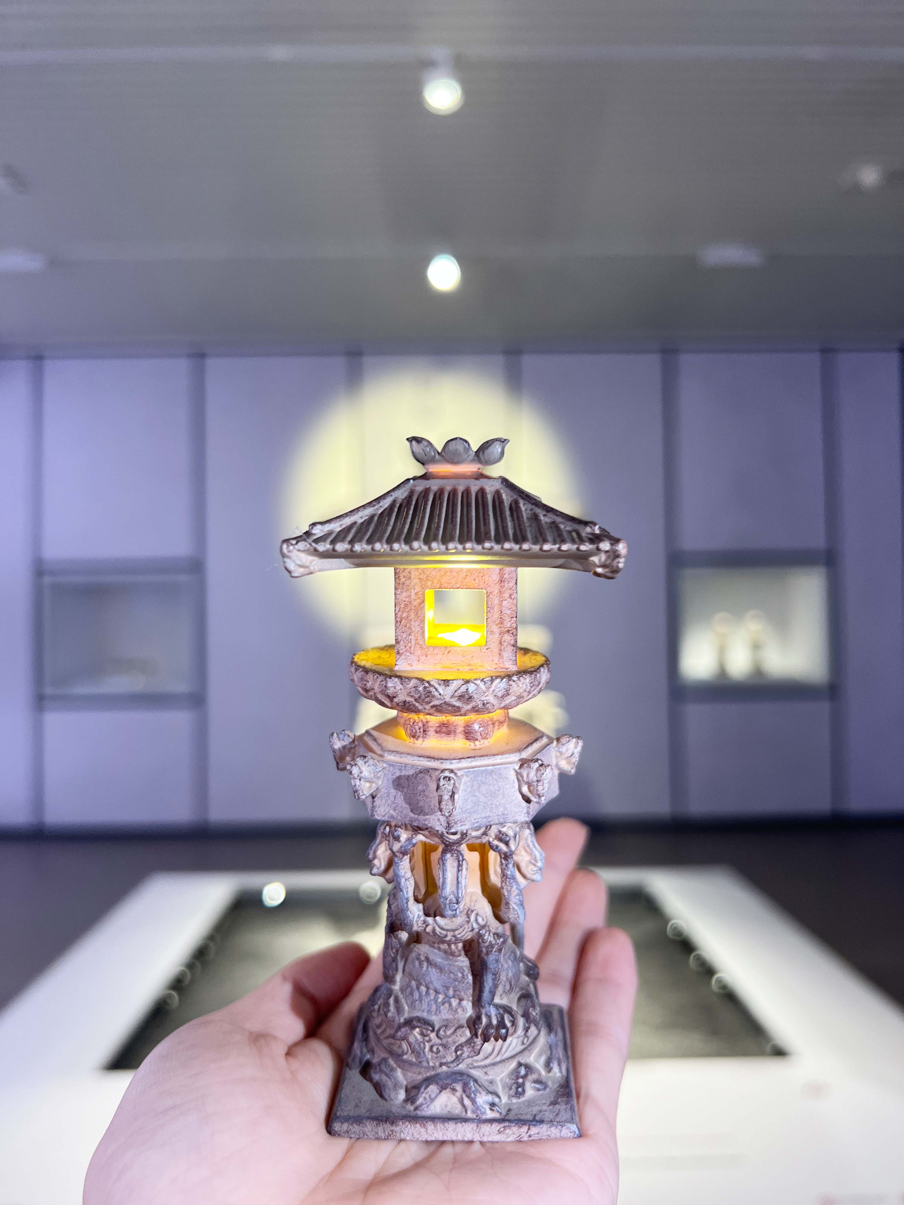 石灯冰箱贴 西安碑林博物馆