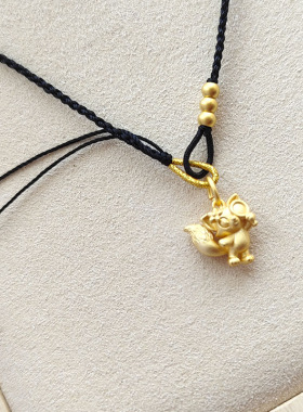 穿吊坠穿珠子半成品项链绳女