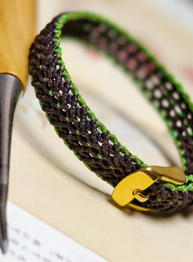 定制手工镂空腊线手绳