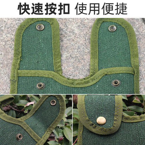 结实耐用帆布工兵铲套子适配205工兵铲保护锹袋215工兵锹耐磨套子 - 图2