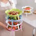 rổ nhựa đựng trái cây Món ăn món ăn món ăn nhân tạo nhà bếp nấu ăn cung cấp nhỏ cửa hàng vật liệu chính cấu hình đồ dùng phụ kiện khách sạn khay nhiều lớp - Trang chủ kệ để đồ Trang chủ
