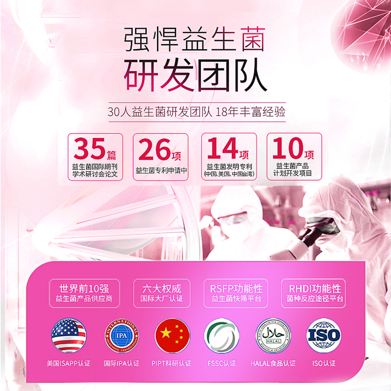 妙语旗舰店呵护女性私密妙语益生菌粉蔓越莓成人女性妇科调理益生元冻干粉3