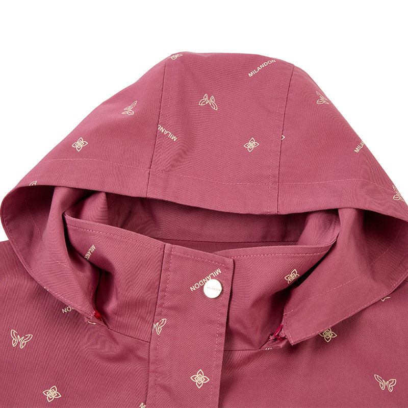 米兰登中老年妈妈装2025年秋冬季新款时尚连帽茄克外套女夹克休闲,淘宝优惠券,粉丝福利购,淘宝优惠卷