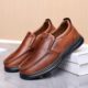 Old Beijing cloth shoes men's business formal shoes 46 imitation leather shoes men's cloth shoes loose large size 47 48 men's single shoes