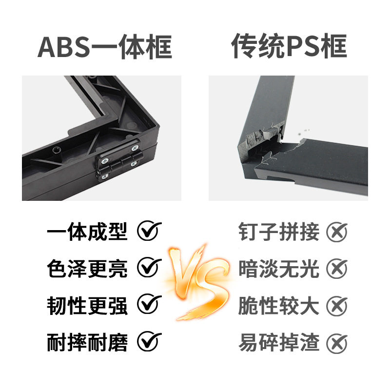 电表箱装饰画画框ABS一体框黑色成品框耐摔新款注塑电表箱框,淘宝优惠券,粉丝福利购,淘宝优惠卷