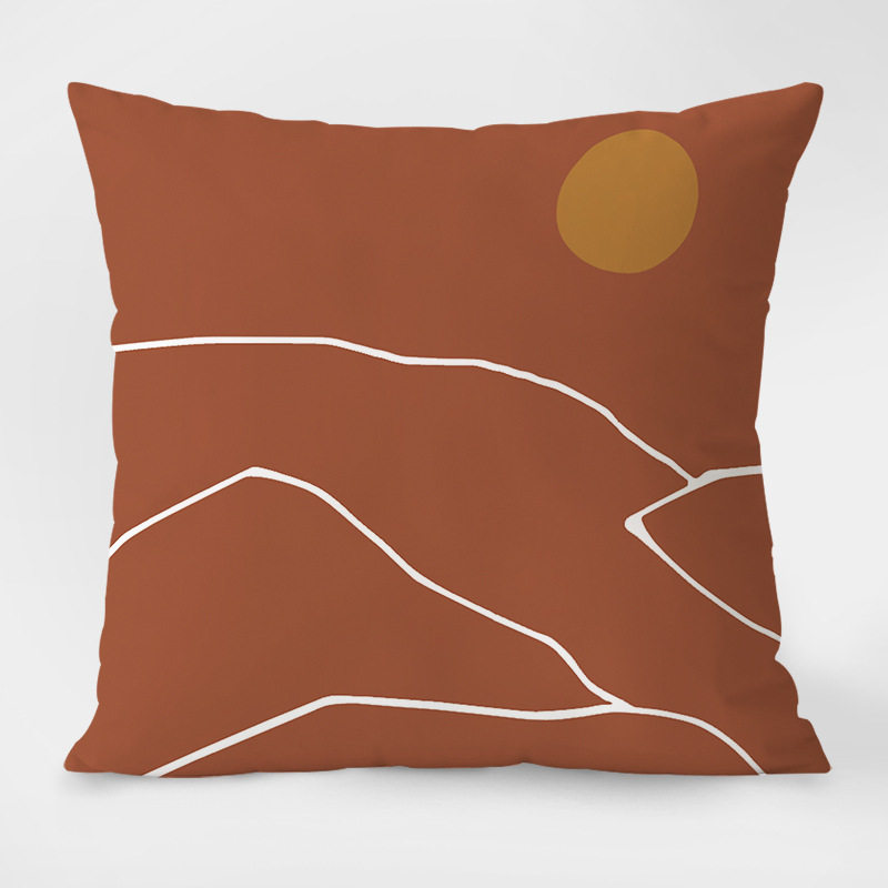 抱枕沙发客厅卧室北欧轻奢简约样板房民宿几何线条靠背枕芯套靠垫,淘宝优惠券,粉丝福利购,淘宝优惠卷