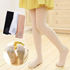 Girls' leggings spring and autumn thin new style black leggings socks summer thin velvet white children's pantyhose