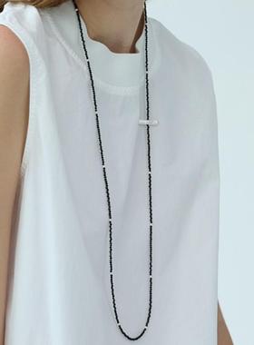 超闪金球吊坠进口天然不掉色项链