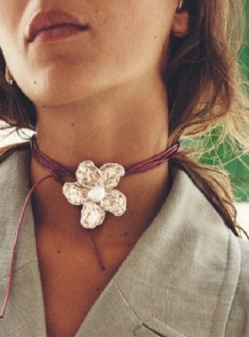 其他女士合金锁骨链饰品