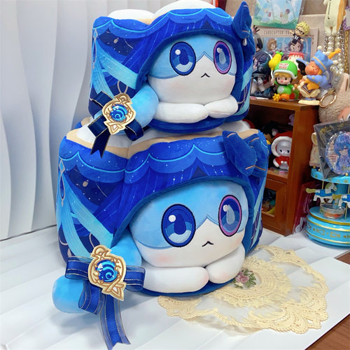 原神猫猫糕芙宁娜25cm35cm同人猫糕同人周边 - 图2