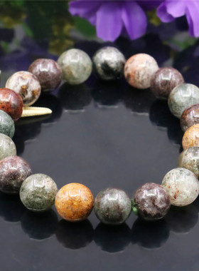 玉石男女款招财转运复古单圈手串