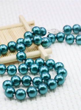 diy玻璃饰品手工礼物珍珠项链