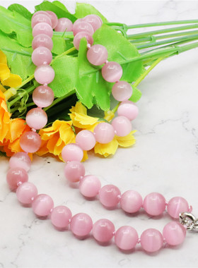 冰种旺夫桃花运水晶生日礼物项链