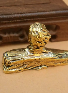 毛主席青年头像 半身像 长沙橘子洲头 铜塑办公室桌面