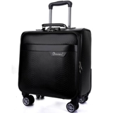 Ретро квадратный портативный универсальный чемодан, 18 дюймов