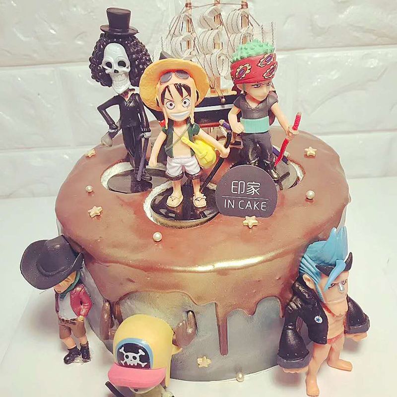 Cake Decoration One Piece Anime Animation 6 Wang Lufei Joe Ba Sorong Doll Anime Model Doll Decoration Cake Decoration One Piece Anime Animation 6 Wang Lufei Joe Ba Sorong Doll Anime Model Doll Decoration