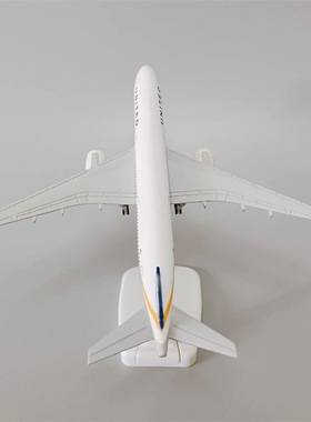 20cm B787美联航合金飞机模型仿真客机静态家居摆件客机模型玩具