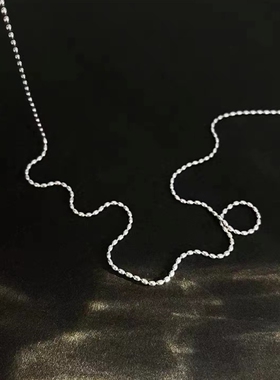 925银米珠链女爆款项链