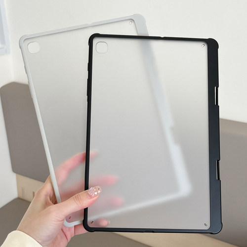 三星tab S10+保护套S8+12.4平板S6LITE简约10.4带笔槽A9+11寸磨砂亚克力S7FE适用S9FE+硬壳S7/S8/S9防弯X700 - 图0