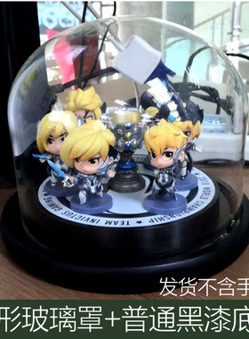 英雄联盟lol定制款玻璃罩摆件