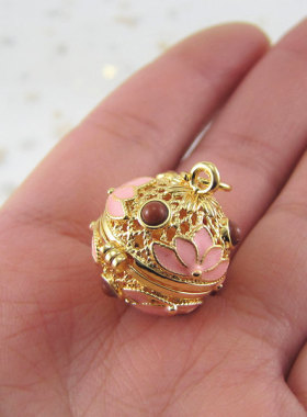 diy滴油景泰蓝魔盒可打开吊坠